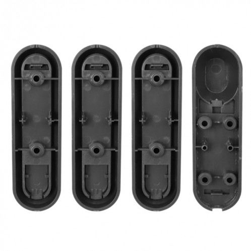 Couverture décorative à quatre voies de roue de scooter à quatre voies avec bandes réfléchissantes et vis pour Xiaomi Mijia 1S / Pro 2 (rouge) SH401A48-06