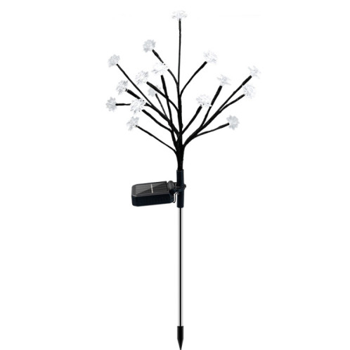 16 LED Solar Tree Branche Lotus Lampe de jardin d'extérieur SH6539182-07
