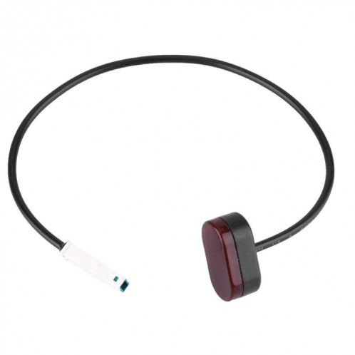 Pour Xiaomi Mijia M365 Scooter Scooter Finage de la plaque de fixation de la plaque de feu arrière avec câble et puce (noir) SH201A1653-07