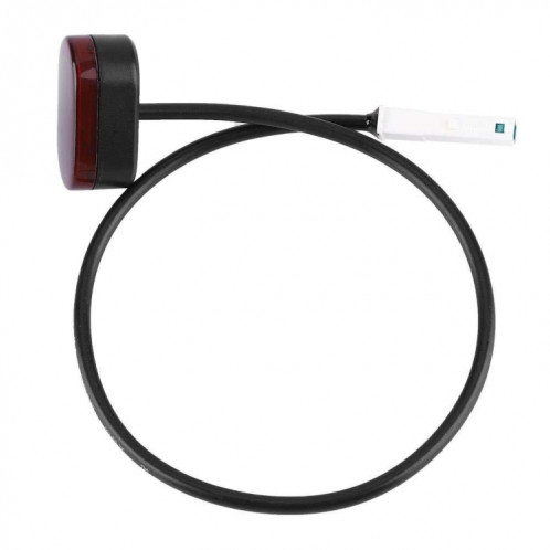 Pour Xiaomi Mijia M365 Scooter Scooter Finage de la plaque de fixation de la plaque de feu arrière avec câble et puce (noir) SH201A1653-07