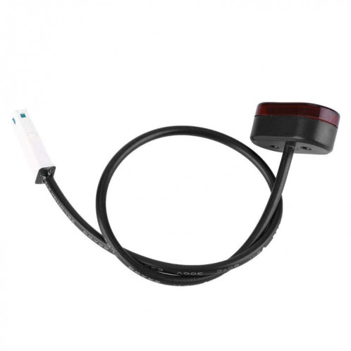 Pour Xiaomi Mijia M365 Scooter Scooter Finage de la plaque de fixation de la plaque de feu arrière avec câble et puce (noir) SH201A1653-07