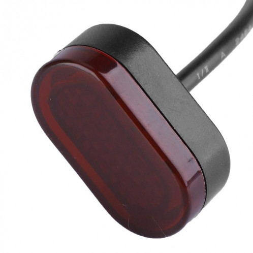 Pour Xiaomi Mijia M365 Scooter Scooter Finage de la plaque de fixation de la plaque de feu arrière avec câble et puce (noir) SH201A1653-07