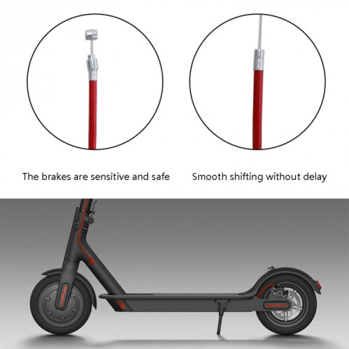 Accessoires de modification de la ligne de frein de scooter électrique pour Xiaomi Mijia M365 SH3501374-04