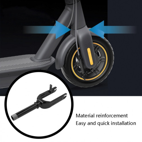 Accessoires de scooters Composant de fourche avant avant pour Ninebot Max G30 (Noir) SH801A589-07