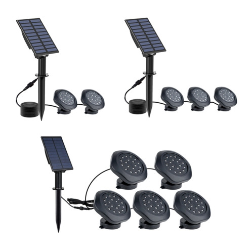 TS-S5403 Solar Disc Sous-marine Spot de piscine RGB Spotlight, Spécifications: 2 en 1 SH2901347-07
