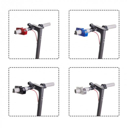 Serrure de guidon scooter électrique pour xiaomi mijia m365 (rouge) SH401C1270-07