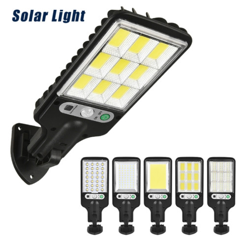 616 Solar Street Light LED Human Corps Induction Lumière de jardin, Spécifications: 108 Cob avec télécommande SH41091267-07