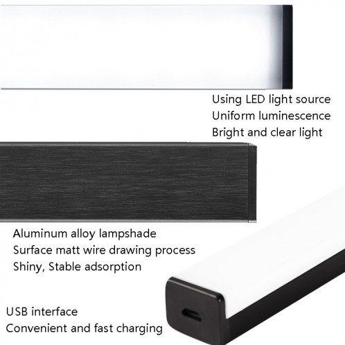 Lampe à induction du corps humain à LED Long Strip Charging Cabinet Lampe Strip, Taille: 15cm (Argent et lumière chaude) SH602B1240-07