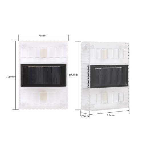 6 LED Solar Night Light Home Lampe de jardin décoratif extérieure (lumière colorée) SH301C922-06