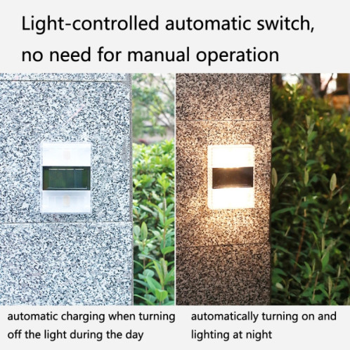6 LED Solar Night Light Home Lampe de jardin décoratif extérieure (lumière colorée) SH301C922-06