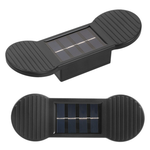 2 LED Lumière solaire Jardin extérieure Lumière de mur imperméable (lumière colorée) SH101C1404-07