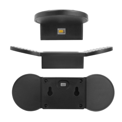 2 LED Lumière solaire Jardin d'extérieur Lumière de mur imperméable (lumière chaude) SH101B891-07