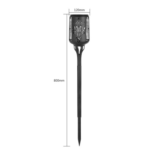 Mosquito Solar Mosquito Lampe Courtyard Garden UV Mosquito Piège (Noir) SH801A1470-07