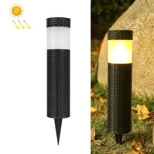 Lumière de pelouse de cylindre étanche de l'étanchéité à l'eau solaire, style: flamme de simulation SH8503791-07
