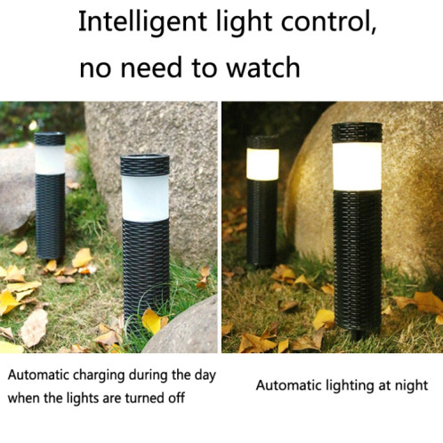 Lumière de pelouse de cylindre étanche de l'étanchéité à l'eau solaire, style: flamme de simulation SH8503791-07