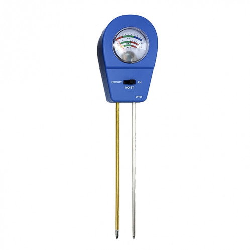 Détecteur de sol de la fleur et de l'herbe LY101 PH Cantonal Alkalin Testeur (Bleu) SH601B633-07