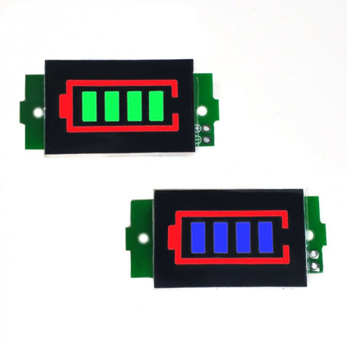 Module d'affichage de jauge de carburant de batterie au lithium (vert) SH101A1623-07