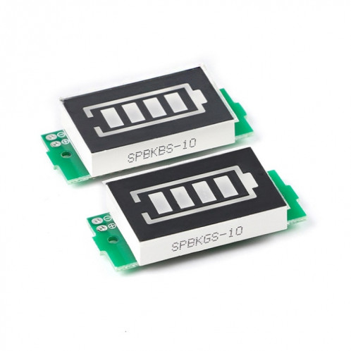 Module d'affichage de jauge de carburant de batterie au lithium (vert) SH101A1623-07