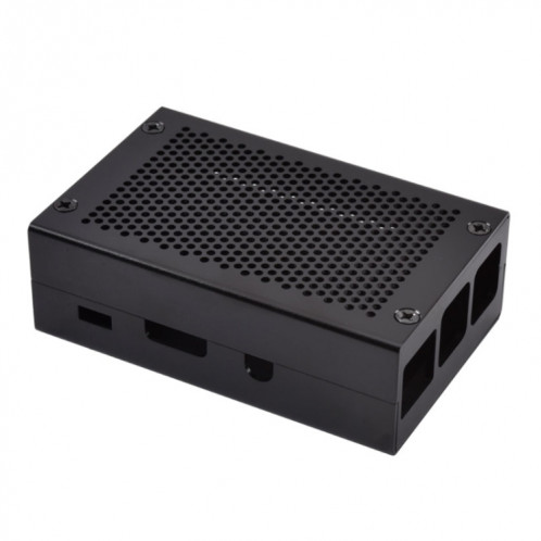 Boîte de refroidissement de grille en alliage d'aluminium pour la framboise PI 3 Modèle B PI 2 / B + Noir SH4501870-07
