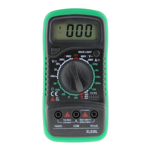 ANENG XL830L Multimètre numérique multifonctions multi-précision multi-précision, spécification: sac à bulles (vert) SA301D47-07
