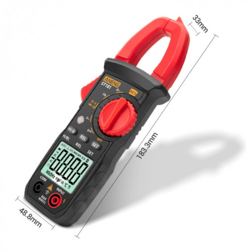 ANENG SOFT INPLOFTE DIGITAL PLANIMETTE MULTIMÈTRE DE HAUTE PRÉCISION SPÉCIFICATION: ST181 SA99011734-07