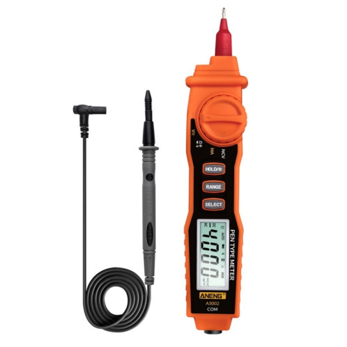 ANENG A3002 Multimètre intelligent de type haute précision de type stylo multi-fonction (orange) SA401A1055-07
