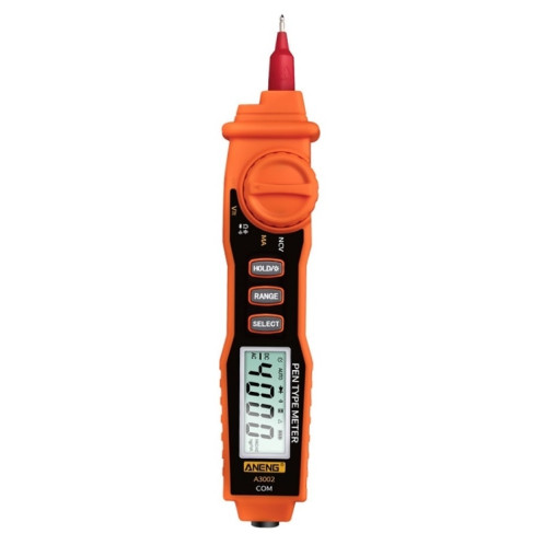 ANENG A3002 Multimètre intelligent de type haute précision de type stylo multi-fonction (orange) SA401A1055-07