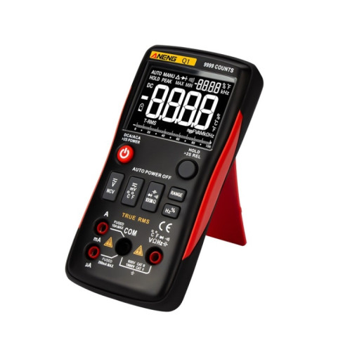 Aneng an-Q1 multimètre numérique intelligent de haute précision de haute précision, spécification: standard (rouge) SA401B925-07