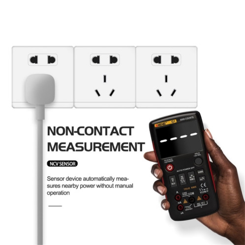 Aneng an-Q1 multimètre numérique intelligent de haute précision de haute précision, spécification: standard (orange) SA401A141-07