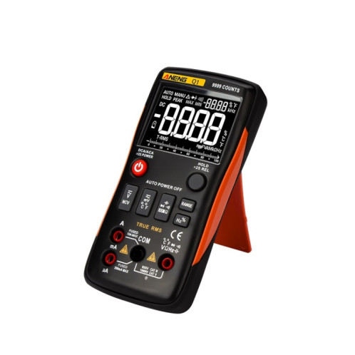Aneng an-Q1 multimètre numérique intelligent de haute précision de haute précision, spécification: standard avec câble (orange) SA402A1147-07