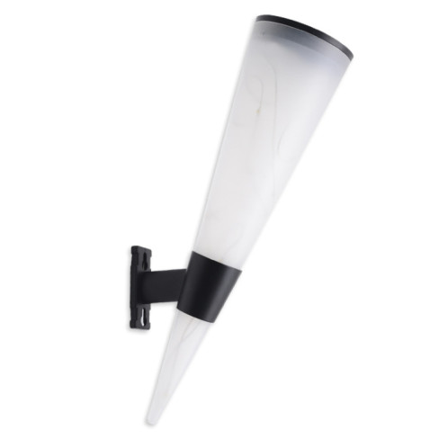 Lampe murale solaire à cône circulaire N231 Lumière de paysage de jardin extérieur, style: feux de cordes SH0701441-07
