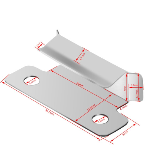 Pince en acier inoxydable en verre d'imprimante 3D 3D SH8164647-06