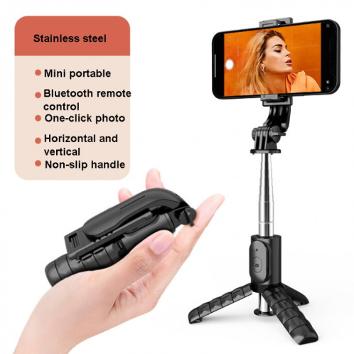 Mini Selfie Stick intégré Bluetooth multifonctionnelle Selfie, Spécification: Q11 74cm sans remplissage de lumière SH3003105-07