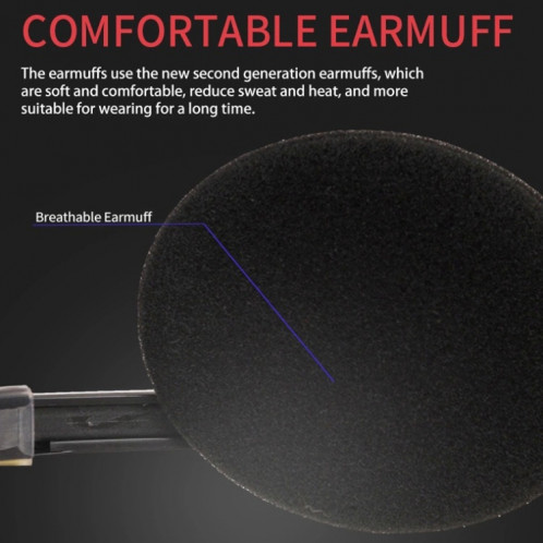Casque câblé mural à tête avec microphone, style: GAE-109 SH4803665-07