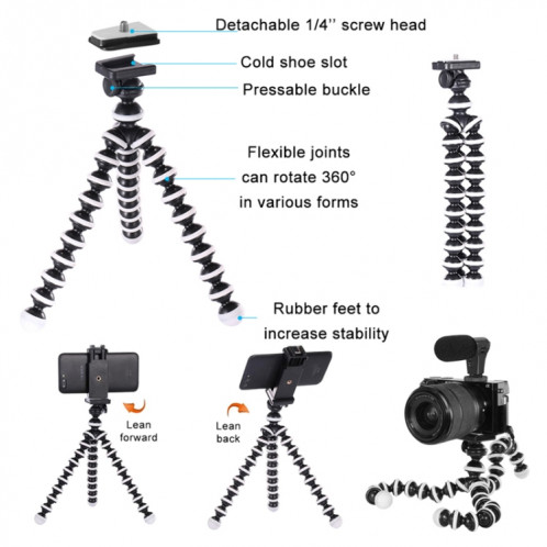 Kit-03LM Kit de trépied pieutable portable (noir) SH001A543-07