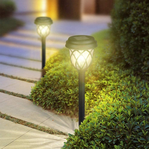 Cour extérieure Solaire solaire à lampe à la pelouse à lampes solaires (lumière blanche) SH501A252-07