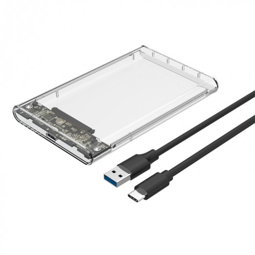 TU31 2.5 pouces USB3.1 Interface Coquille de protection transparente disque dur SH87291015-06