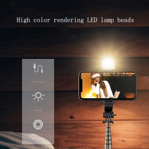 Cyke L10S Bluetooth Selfie Stick Beauty Fill Light Tripod (L10S Selfie Stick) SC601A306-07