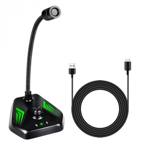 Mi520 ordinateur de bureau Condenseur Condenseur Microphone Version USB avec lampe respiratoire RVB SH29031219-07