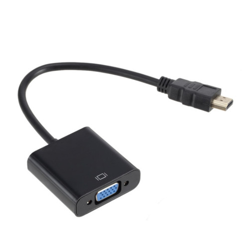 ZHQ007 HD 1080P HDMI to VGA Converter (Noir) SH701B1914-06