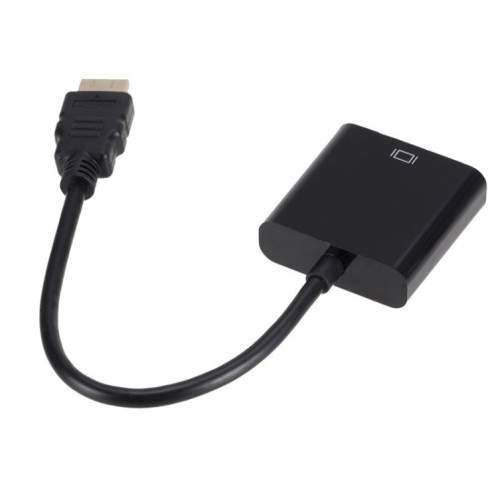 ZHQ007 HD 1080P HDMI to VGA Converter (Noir) SH701B1914-06