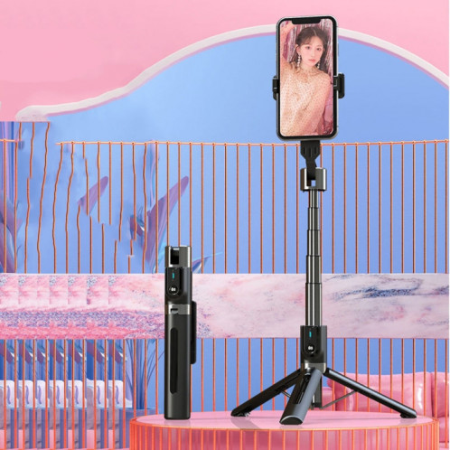 Trépied de téléphone mobile Bluetooth Télécommande Live Selfie Stick, Spécifications: P96 SH93011381-07