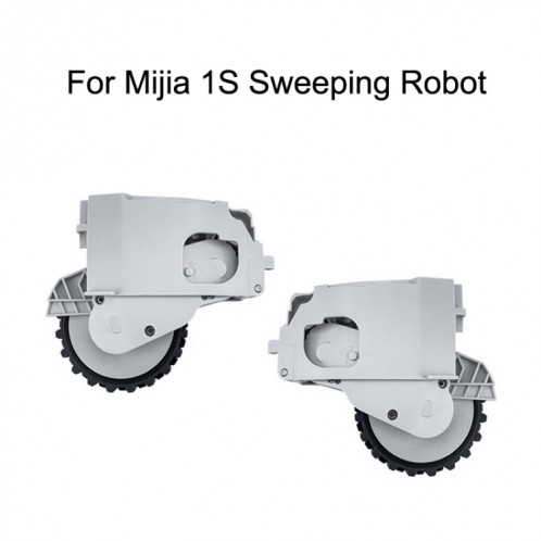 1 paire xm6521 accessoires de roue à pied pour le robot de balayage Mijia 1S SH8907817-06