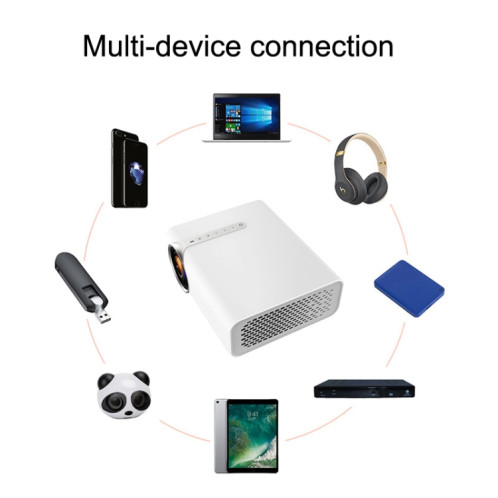 YG530 HOME HOME LED petit projecteur HD 1080P, Spécifications: US Plug (Blanc) SH701A883-07