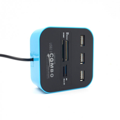 7 in 1 Combo USB 2.0 HUB Lecteur (7 ports) SH701A1047-07