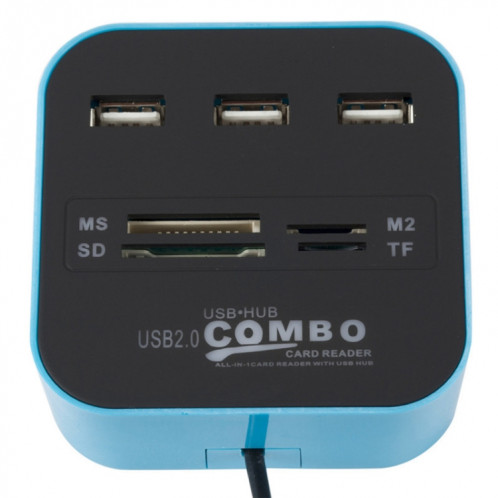 7 in 1 Combo USB 2.0 HUB Lecteur (7 ports) SH701A1047-07