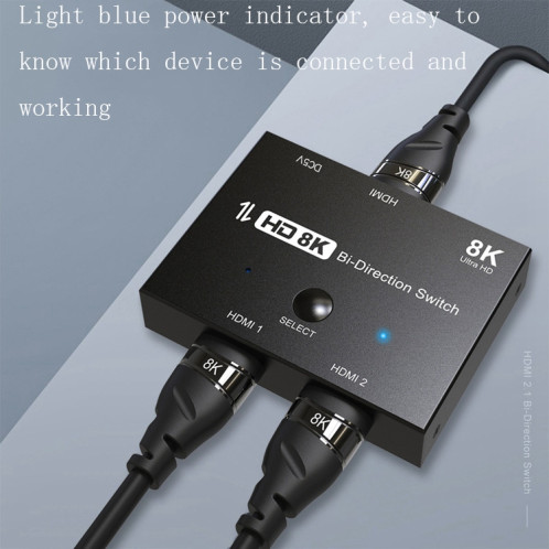 F0301 HDMI 2.1 Switchers à deux voies PS5 PS5 DÉDIÉ SWITCHER haute définition en deux SH9031462-07