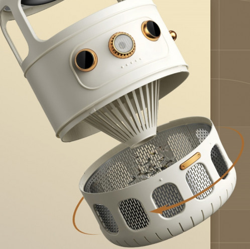 ZH278 Photocatalyseur Mosquito Mosquito Lampe d'inhalation Lampe de moustique de moustiquaire électrique (Crème Couleur) SH201A1921-07