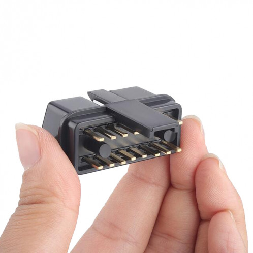 Connecteur d'interface de diagnostic d'OBD en plaqué or automobile SH9052879-07