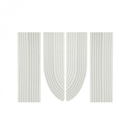 Accessoires de seuil de balayeuse pour xiaomi / mijia / cobos / baleine de nuage (blanc) SH501A893-04